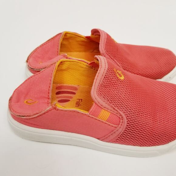 OluKai Girls Mesh Pehuea Maka Slip On Sneakers Size 10 - Picture 4 of 7